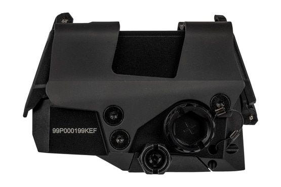 Sig Sauer Romeo8T red dot optic features a side mounted battery